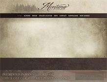 Tablet Screenshot of montanarifleco.com